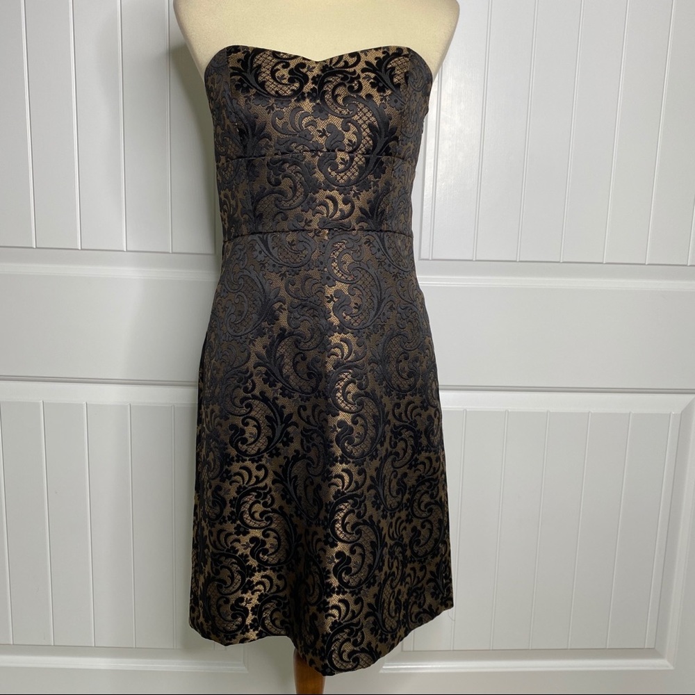 Ann Taylor LOFT strapless formal dress size 4